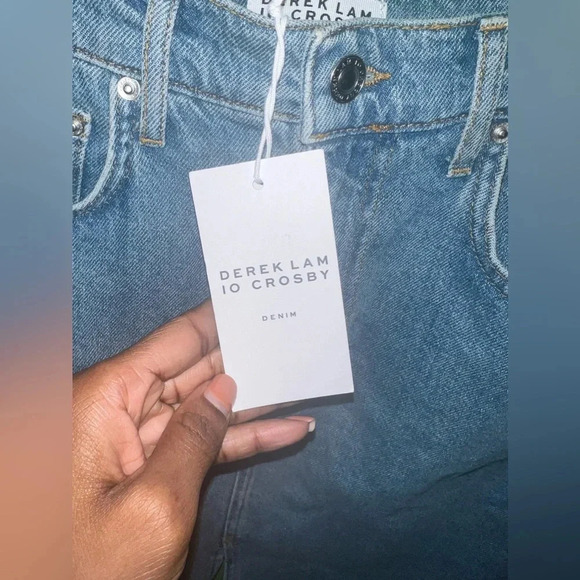 NWT Derek Lam 10 Crosby Denim Skirt size 26 - Picture 7 of 10